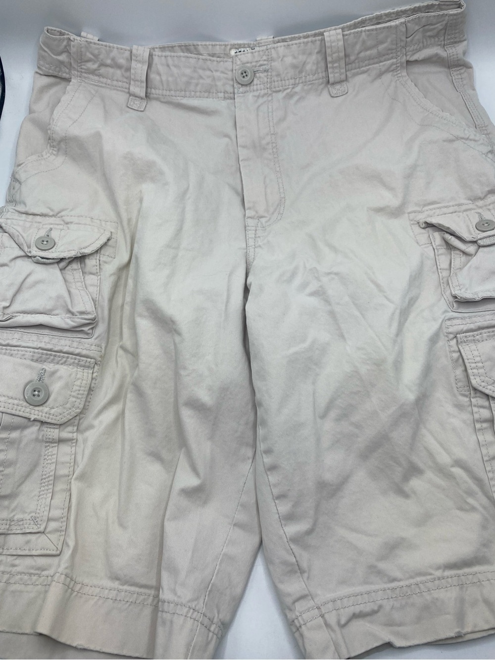 Y2K Ecko Unlimited Baggy Grunge Indie Skater Hip Hop Tan Cargo Shorts 34 Men’s